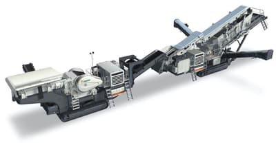 Metso Mobile Jaw Crushing Plant, Lokotrack LT120
